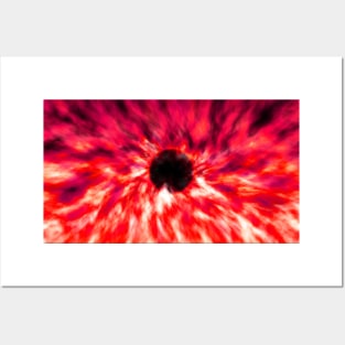 Supernova - Pink-Red Posters and Art